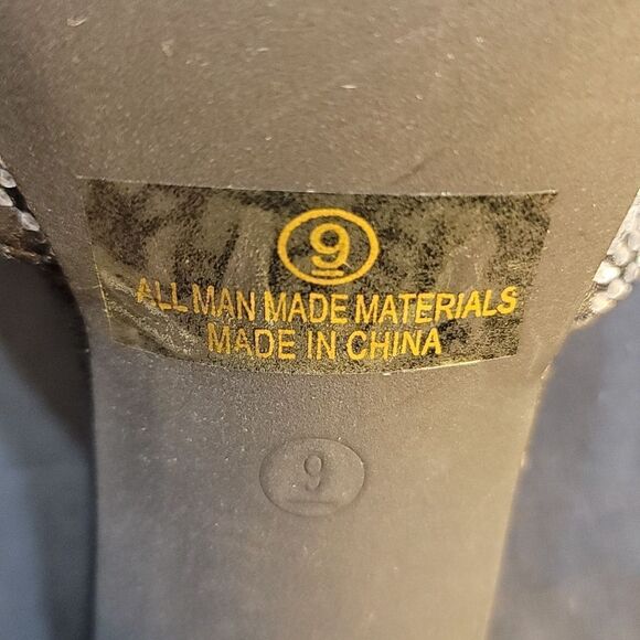 BRAND NEW OLIVIA JOHNSON CHUNKY PLATFORM ANKLE HIGH HEELED SANDALS - Picture 15 of 16